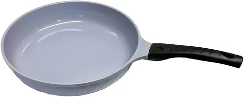 Vista 7 de 12" cacerola de cerámica antiadherente cerámica interior exterior cocina sartén
