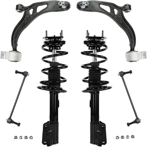 Vista 165 de Detroit Axle - Kit de brazos de control delanteros para Chevy GMC Silverado Sierra 1500 Avalanche Yukon Tahoe Escalade ESV EXT, 2 brazos de control