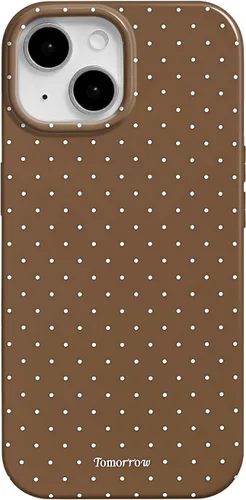 Vista 53 de inewateri Funda compatible con iPhone 11 con bonito diseño estético de lunares a la moda, fundas simples para TPU suave, funda de protección Negro