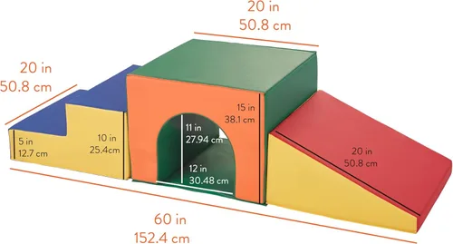 Vista 2 de Step 'n' Slide Túnel, juego de interior, surtido, 3 piezas