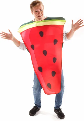 Vista 4 de Couples Funny Fruit & Veggie Costumes 2 Slip On Halloween Costumes for Women and Men One Size Fits All