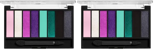 Vista 13 de COVERGIRL - Sombra de ojos Eye Enhancers 1-Kit, fórmula sedosa y transparente, aplicador de doble extremo, 100% libre de crueldad animal Azul