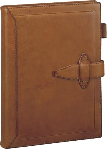 Vista 8 de Raymei Fujii DB3011C Da Vinci Loroma Classic Bible Brown Organizador personal