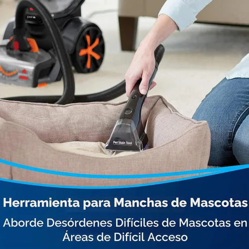 Vista 5 de BISSELL ProHeat 2X Revolution Pet - Aspiradora vertical de tamaño completo para alfombras
