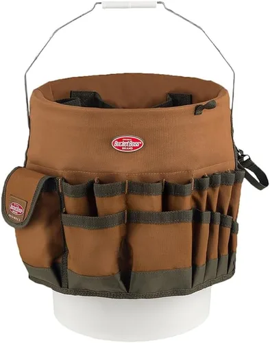 Bucket Boss The Bucketeer 10030 - Organizador de herramientas de cubo en color marrón