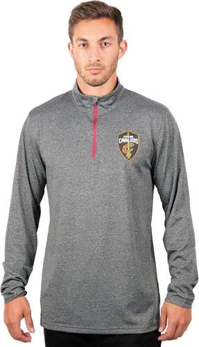 Vista 37 de Ultra Game Camiseta oficial de manga larga con cremallera de un cuarto para hombre