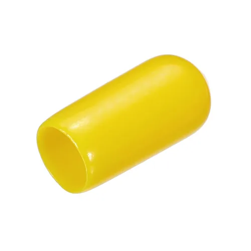 Vista 65 de uxcell 80 tapas de goma de 0.472 in de vinilo de identificación redonda tapa tapa de rosca de tornillo protectores negro