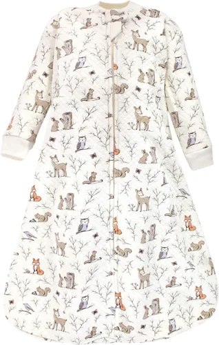 Vista 15 de Hudson Baby Saco de dormir unisex para bebé acolchado premium de manga larga y manta vestible