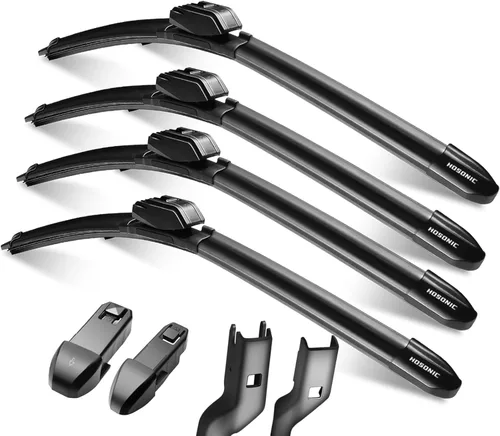 Vista 13 de Limpiaparabrisas de 28 pulgadas + 24 pulgadas, compatible con Honda Civic 2015-2006, Chevrolet Cruze 2019-2018, Ford C-Max 2019-2013