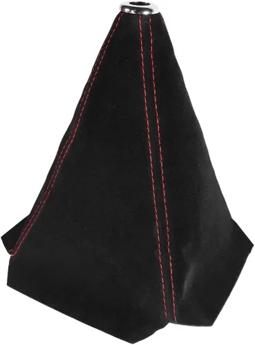 Vista 10 de BESULEN Cubierta de Funda de Palanca de Cambios para Coche, Cubierta de Gamuza de Cuero para Perilla de Cambios Cubierta Antipolvo, Reemplazo