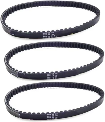 Vista 4 de Closed Loop Timing Belts 669 18 30 for CVT for GY6 for 49cc for 50cc for 80cc Engine Motorcycles Drive Belt Drive Belts Timing Belts(1pc)