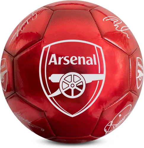 Hy-Pro Balón de fútbol clásico con licencia oficial, metálico, talla 5, entrenamiento, partido, mercancía, coleccionable para niños y adultos