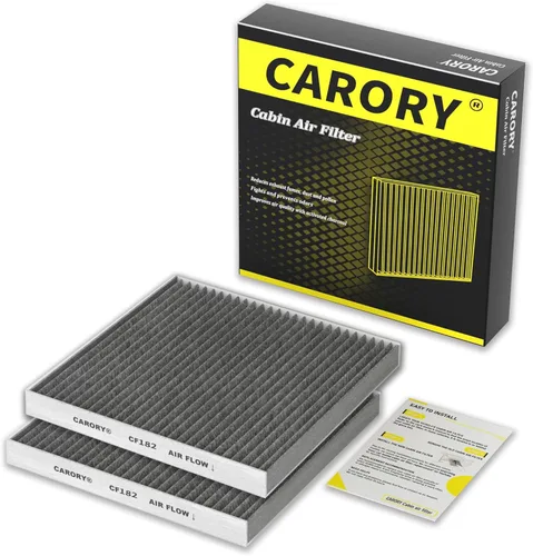 Vista 27 de Filtro de aire de cabina con carbón activado para Toyota Camry (2002-2006), Sienna (2004-2010), Avalon (2000-2004), Lexus RX350 (2007-2009), ES330