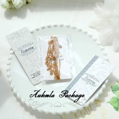 Vista 2 de Diademas para las mujeres, cadena para cabeza con lentejuelas, Aukmla Alloy