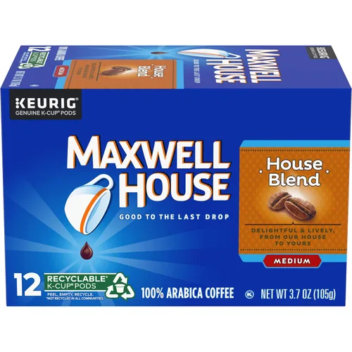 Vista 4 de Maxwell House Café molido tostado francés (frascos de 11 onzas, paquete de 3)