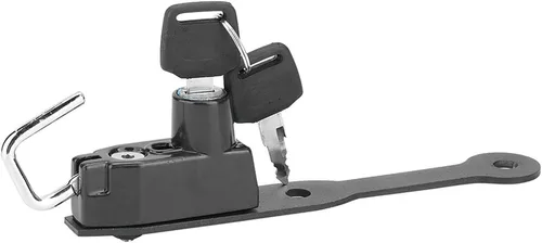 Vista 2 de Candado de casco de motocicleta, apto para CBR400R 2016+ CBR500R CB500F CB500X 2014+, bloqueo de casco de seguridad antirrobo para accesorios