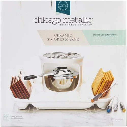 Vista 11 de Chicago Metallic Smores Maker, Blanco Pequeño