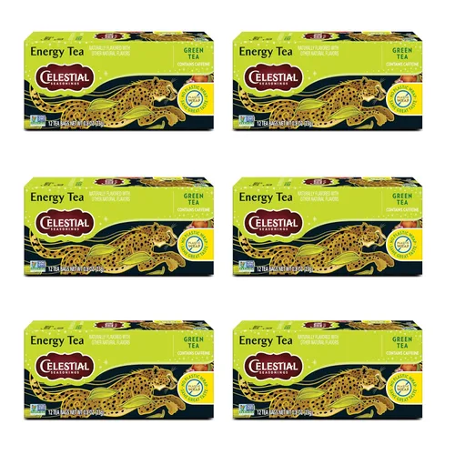 Vista 7 de Celestial Seasonings Té Verde Auténtico 20 Bolsas de Té