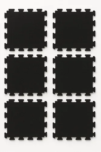 Vista 2 de FANMATS MM7010 - Suelo de goma para baldosas activas (paquete de 6)