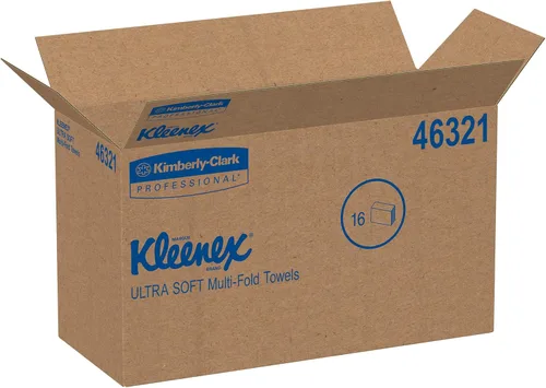 Vista 6 de Kleenex Reveal - Toalla de papel, 8 x 9.40 pulgadas, color blanco, 16 por caja