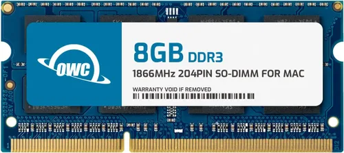 OWC Memoria 8GB DDR3 PC3-14900 1866MHz SO-DIMM RAM | 204-Pin Compatible con iMac 27 2015 con modelos Retina 5K y PC compatibles