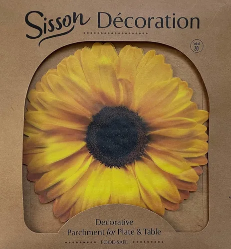 Vista 7 de Hojas de papel pergamino para tablas de queso y embutidos, hojas de Sisson Distribution (paquete de 20) (hojas de otoño). Fabricado en Estados