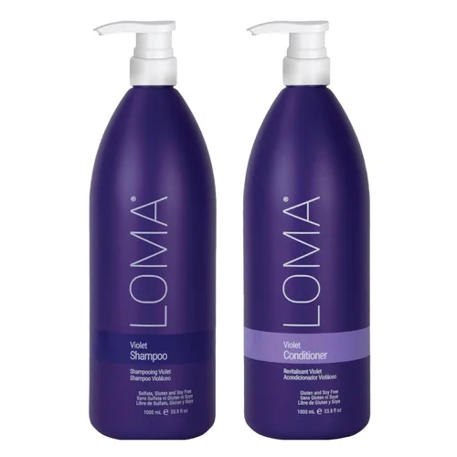 Vista 8 de Loma Hair Care Violet Duo: Shampoo and Conditioner