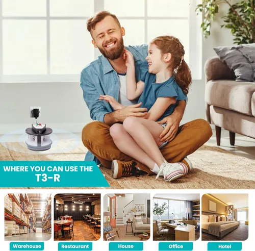 Vista 5 de Repelente de roedores T3-R de triple impacto para ratones, ratas y roedores