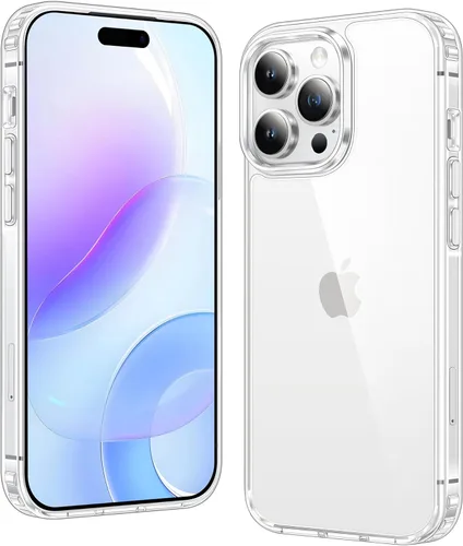 Vista 189 de FNTCASE para iPhone Air Case Clear: Fundas magnéticas para teléfono con protector de pantalla a prueba de caídas, compatibles con Magsafe, delgadas