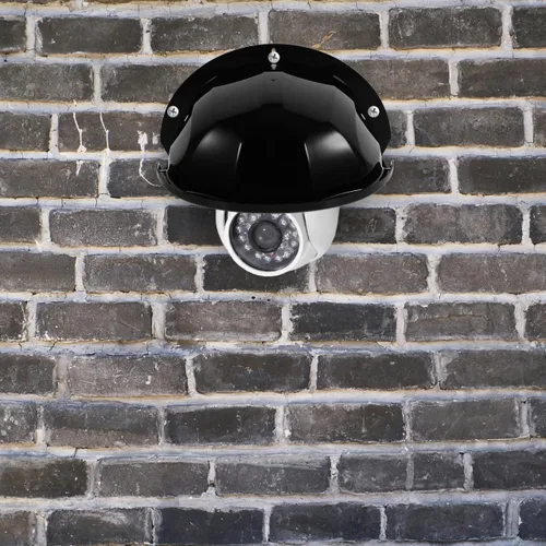 Vista 5 de HOMSFOU Protector de cubierta de cámara resistente a la intemperie para exteriores, 2 piezas