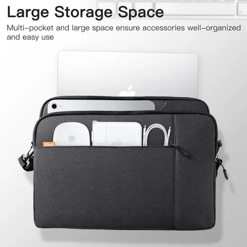Vista 3 de JETech Funda para laptop de 13, 13.3 y 14 pulgadas, funda impermeable para computadora compatible con MacBook Neo (A18 Pro), MacBook Air/Pro 13/14