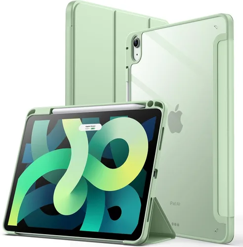 Vista 13 de JETech - Funda para iPad Air de 11 Pulgadas M3/M2 (2025/2024), iPad Air 5/4 (2022/2020 5ª/4ª) con Soporte para Lápiz, Funda de Tableta delgada
