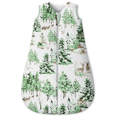 Vista 25 de Unnivoll - Saco de dormir para bebé de 0 a 6 meses, 0.5 tog, manta portátil para bebé, 3 unidades, 100 % de algodón, saco de dormir ligero
