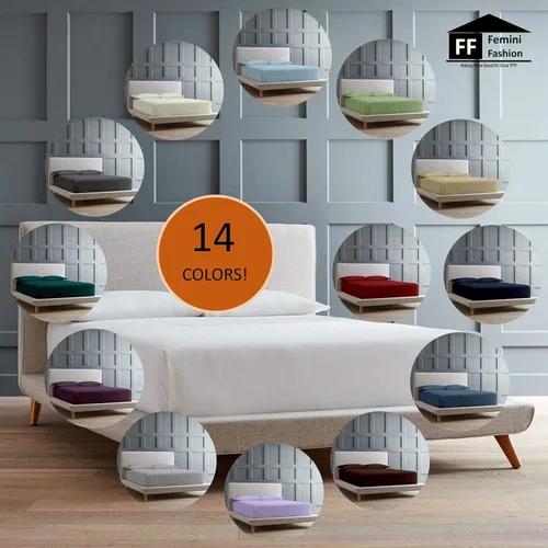 Vista 7 de Juego de sábanas de 6 piezas, 100% algodón egipcio Giza, sábana de cama, almohada de 1000 hilos, algodón de fibra larga de 1000 hilos, tejido