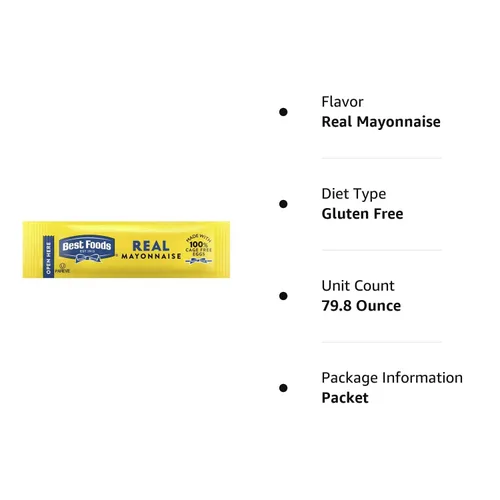 Vista 13 de Mayonesa Best Foods baja calorías, de 15 onzas