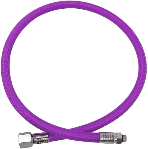 Vista 9 de XS Scuba Miflex Mangueras trenzadas de baja presión, color negro, 6