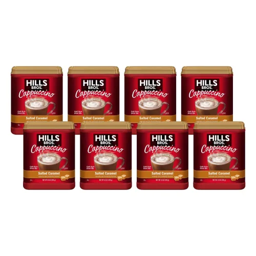 Vista 24 de Hills Bros. Flavor Coffee (vainilla francesa sin azúcar, 12 onzas (paquete de 4)