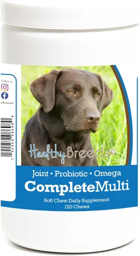 Vista 16 de Healthy Breeds Boxer todo en uno multivitamínico suave masticable 120