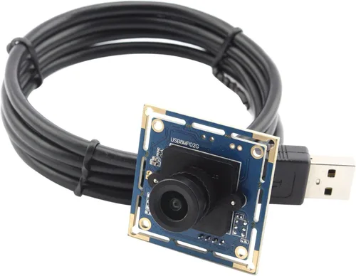 Vista 6 de ELP Módulo de cámara USB de 8MP 2448p Tablero de cámara web Lente gran angular de 0.083 in 8MP HD Cámara USB industrial portátil