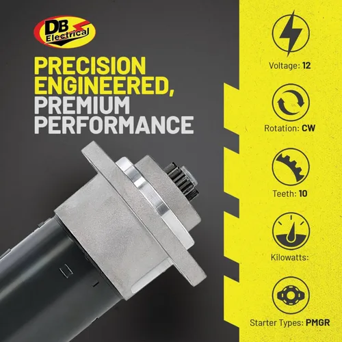 Vista 3 de DB Electrical 410-24247 Arrancador compatible con/Reemplazo para 12-V CW 10-Dientes Compatible con/Reemplazo para John Deere 5045D 5055E 5065E 5075E