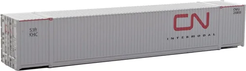 Vista 14 de Walthers SceneMaster HO Modelo a escala de Alaska Marine Lines (verde, amarillo) 53' Singamas Corrugado Side Container