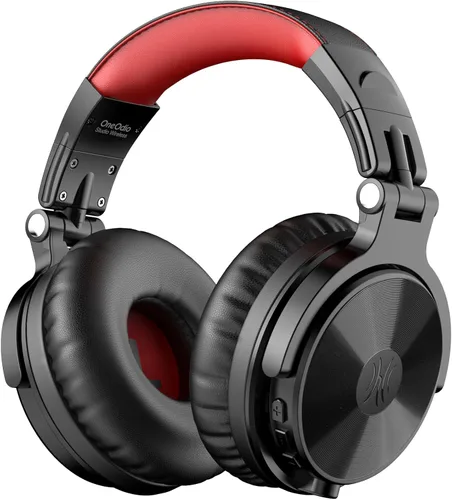 Vista 10 de OneOdio - Auriculares Bluetooth de diadema, 110 horas de sonido estéreo inalámbrico/con cable, auriculares plegables con graves profundos