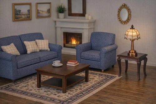 Vista 2 de Mini lámpara de acento de mesa de casa de muñecas, iluminación LED en miniatura para decoración de casa de muñecas, accesorios de luz funcional a