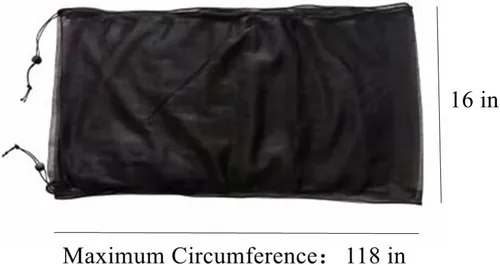 Vista 2 de Cubierta ajustable para jaula de pájaros con protector de semillas y plumas, protector de jaula de pájaros de nylon con malla de nylon para loro