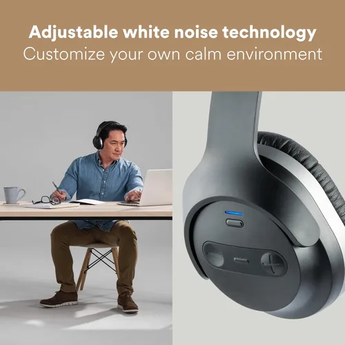 Vista 6 de 9.8 ft QUIETSPSIOC Quiet Space - Auriculares, color negro