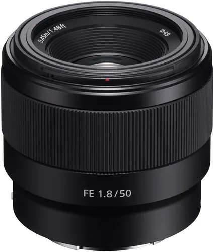 Vista 3 de Sony FE 1.969 in F1.8 Full Frame E-Mount Lens Bundle con Sandisk 32GB Extreme SD Memory UHS-I Card