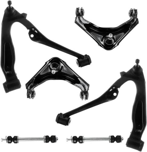 Vista 162 de Detroit Axle - Kit de brazos de control delanteros para Chevy GMC Silverado Sierra 1500 Avalanche Yukon Tahoe Escalade ESV EXT, 2 brazos de control