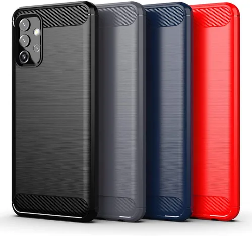 Vista 6 de Osophter Funda para Galaxy A32 5G, Galaxy M32 5G Funda de absorción de golpes Flexible TPU Caucho Protector para Samsung Galaxy A32 5G (negro)