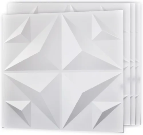 Vista 11 de Art3d Panel de pared decorativo 3D, 32 pies cuadrados de PVC, decoración de pared interior para sala de estar, dormitorio, vestíbulo, oficina