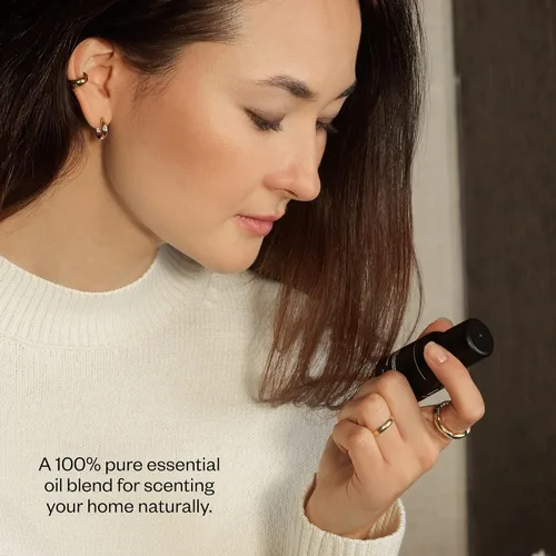 Vista 5 de Vitruvi Breathe Mezcla de aceites esenciales de menta y refrescante con aceite de menta, cajeput, eucalipto y árbol de té (0.5 onzas líquidas)